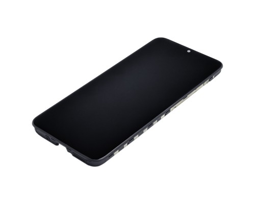 Дисплей для Xiaomi Redmi 9A/ 9C с чёрным тачскрином и корпусной рамкой