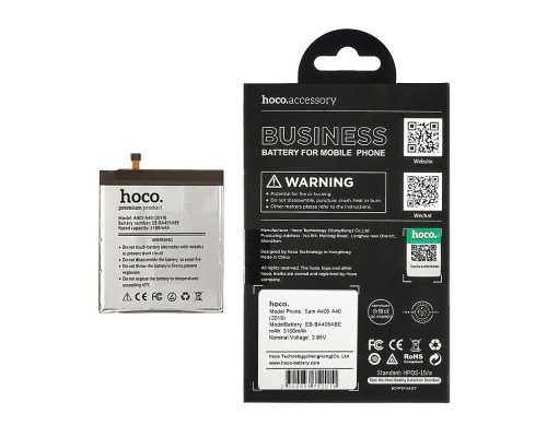 Аккумулятор Hoco EB-BA405ABE для Samsung A405 A40 (2019)
