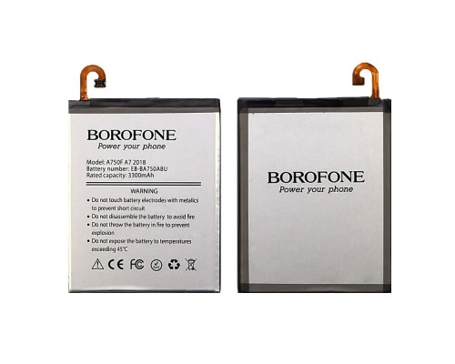 Аккумулятор Borofone EB-BA750ABU для Samsung A750 A7 (2018)/ A105 A10 (2019)/ M105 M10