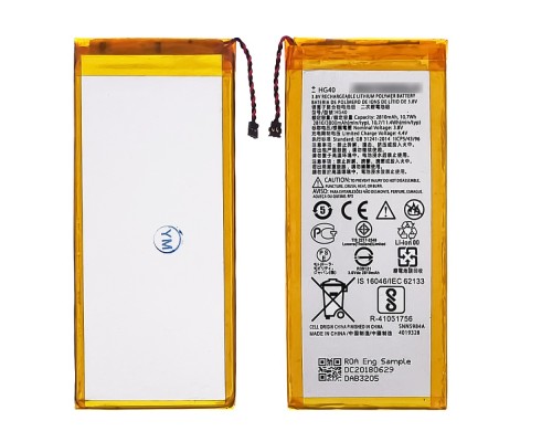 Аккумулятор HG40 для Motorola XT1687/ Moto G5 Plus AAAA