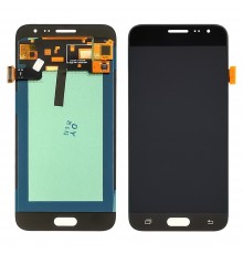 Дисплей для Samsung J320 Galaxy J3 (2016) с чёрным тачскрином OLED