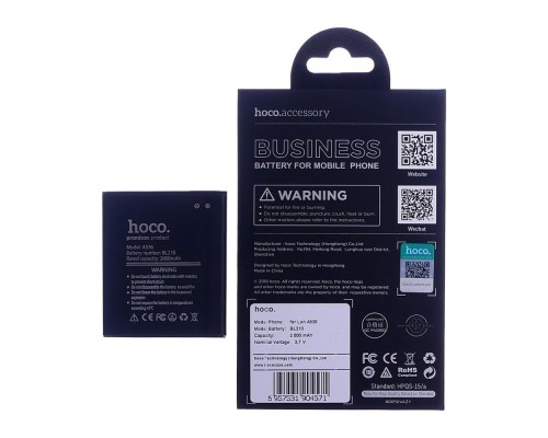 Аккумулятор Hoco BL210 для Lenovo A536/ A358T/ A368T/ A529/ A606/ A656/ A658T/ A766/ A828T/ S650/ S820
