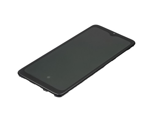 Дисплей для Samsung A705 Galaxy A70 (2019) с чёрным тачскрином и чёрной корпусной рамкой (с широким ободком) OLED