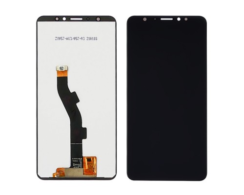 Дисплей для Meizu M8 Lite/ V8 с чёрным тачскрином