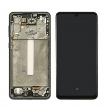 Дисплей для Samsung A336 Galaxy A33 (2022) с чёрным тачскрином и чёрной корпусной рамкой Original