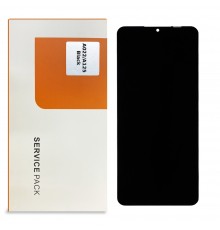 Дисплей для Samsung A022F/ A125F/ A326 Galaxy A02/ A12/ A32 5G с чёрным тачскрином Service Pack