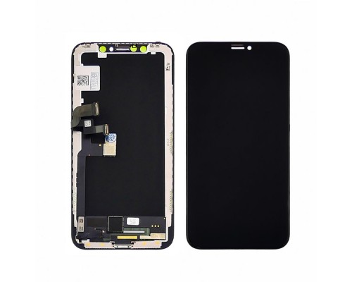 Дисплей для Apple iPhone X с чёрным тачскрином GX-AMOLED