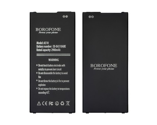 Аккумулятор Borofone EB-BA510ABE для Samsung A510 A5 (2016)