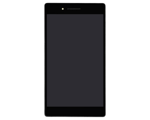 Дисплей для Lenovo Tab 7304L (ZA310064UA) с чёрным тачскрином и корпусной рамкой