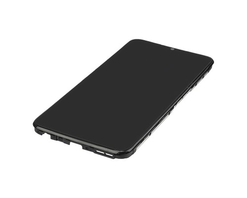 Дисплей для Realme C35 с чёрным тачскрином и корпусной рамкой