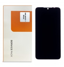 Дисплей для Xiaomi Redmi Note 7/ Note 7 Pro с чёрным тачскрином Service Pack