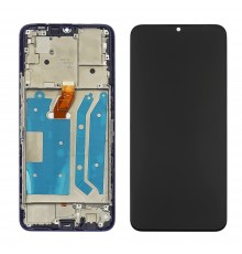 Дисплей для Huawei Honor X7 с чёрным тачскрином и корпусной рамкой