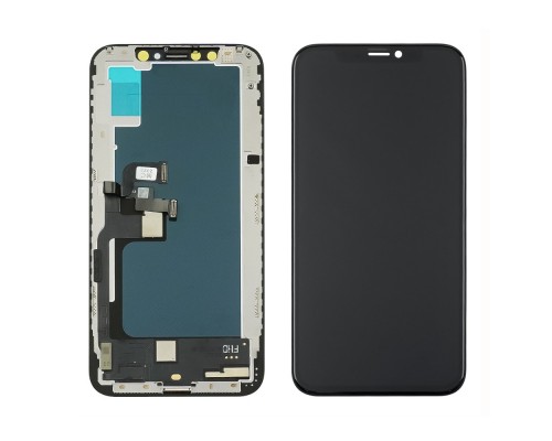 Дисплей для Apple iPhone XS с чёрным тачскрином ZY-IN CELL