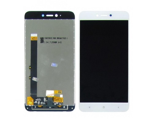 Дисплей для Xiaomi Redmi Note 5A Lite с белым тачскрином