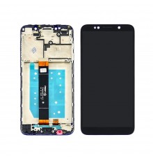 Дисплей для Huawei Y5 (2018) с чёрным тачскрином и корпусной рамкой