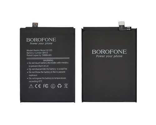 Аккумулятор Borofone BN59 для Xiaomi Redmi Note 10/ Redmi Note 10s