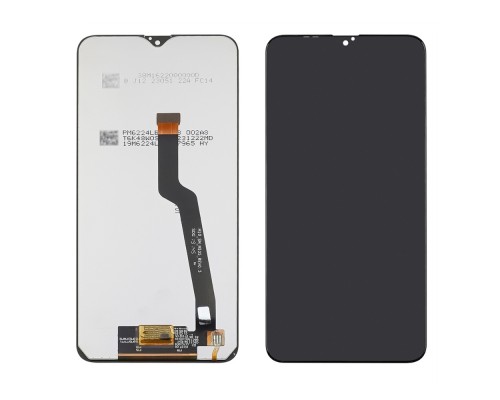 Дисплей для Samsung A105 Galaxy A10 (2019) с чёрным тачскрином Service Pack