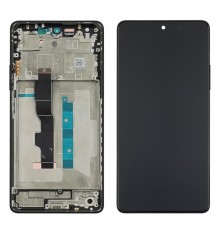 Дисплей для Xiaomi Redmi Note 13 (5G) с чёрным тачскрином и чёрной корпусной рамкой OLED