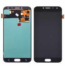 Дисплей для Samsung J400 Galaxy J4 (2018) с чёрным тачскрином OLED