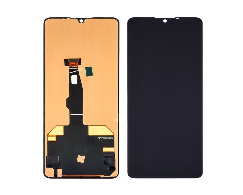 Дисплей для Huawei P30 (2019) с чёрным тачскрином IPS