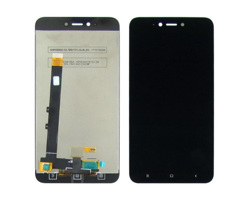 Дисплей для Xiaomi Redmi Note 5A Lite с чёрным тачскрином