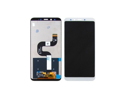 Дисплей для Xiaomi Mi 6X/ Mi A2 с белым тачскрином