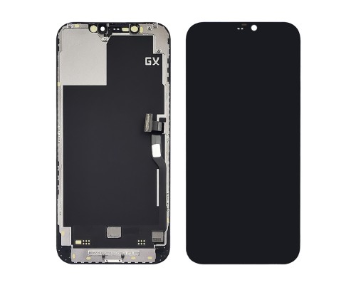 Дисплей для Apple iPhone 12 Pro Max с чёрным тачскрином GX-AMOLED