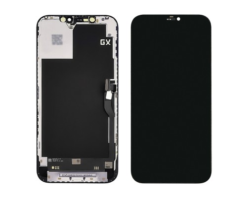 Дисплей для Apple iPhone 12 Pro Max с чёрным тачскрином GX-AMOLED SOFT