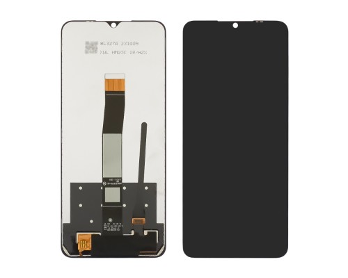 Дисплей для Xiaomi Redmi 10C/ Poco C40 с чёрным тачскрином Service Pack