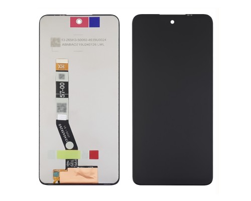 Дисплей для Motorola G32 с чёрным тачскрином Service Pack