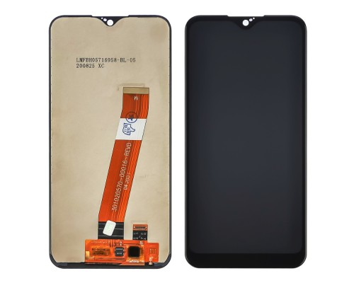 Дисплей для Samsung A015M Galaxy A01 (2020) с чёрным тачскрином