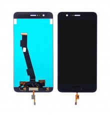 Дисплей для Xiaomi Mi Note 3 с чёрным тачскрином и сканером отпечатка пальца