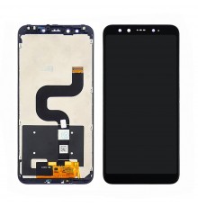 Дисплей для Xiaomi Mi 6X/ Mi A2 с чёрным тачскрином и дисплейной рамкой