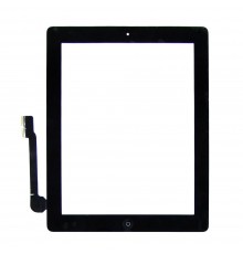 Тачскрин для Apple iPad 3 (A1403/A1416/A1430) чёрный с кнопкой Home