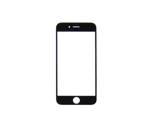 Стекло тачскрина для Apple iPhone 6 чёрное HC