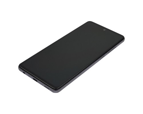 Дисплей для Samsung A725 Galaxy A72 (2021) с чёрным тачскрином и чёрной корпусной рамкой OLED