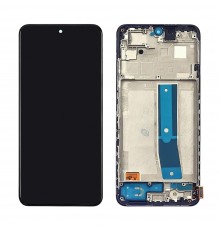 Дисплей для Xiaomi Redmi Note 11 с чёрным тачскрином и корпусной рамкой OLED