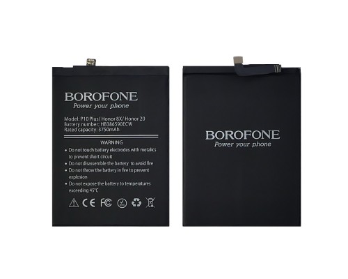 Аккумулятор Borofone HB386590ECW/ HB386589ECW для Huawei Mate 20 Lite/ P10 Plus/ Honor 8X/ Honor 20