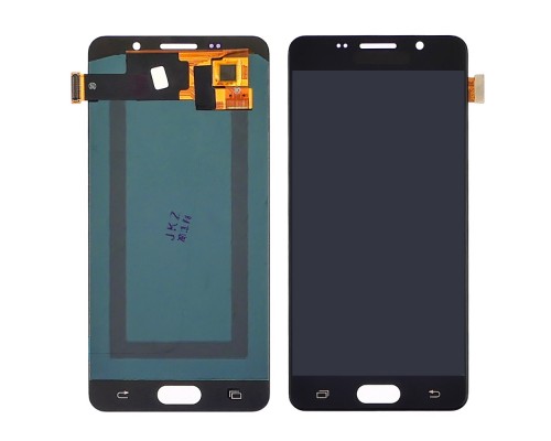 Дисплей для Samsung A510 Galaxy A5 (2016) с чёрным тачскрином OLED