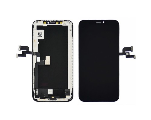 Дисплей для Apple iPhone XS с чёрным тачскрином GX-AMOLED