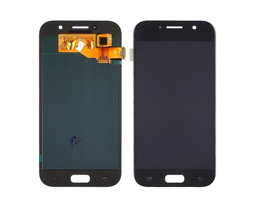 Дисплей для Samsung A520 Galaxy A5 (2017) с чёрным тачскрином OLED