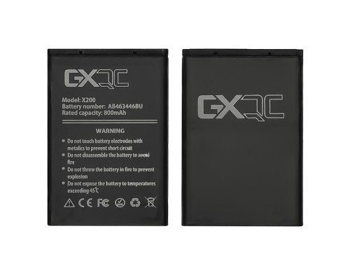 Аккумулятор GX AB463446BU для Samsung X200/ B110/ B130/ C140/ C160/ C240/ C300/ C3010/ C3520/ C5010