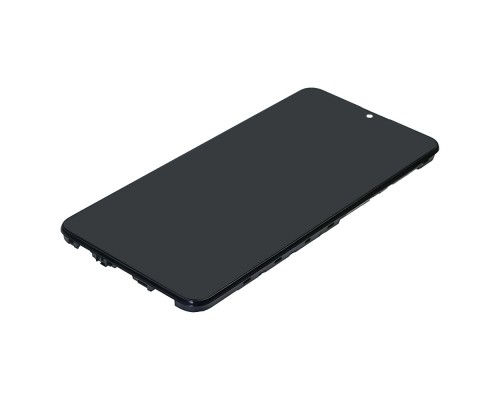 Дисплей для Samsung M325/ M32 с чёрным тачскрином и корпусной рамкой IPS