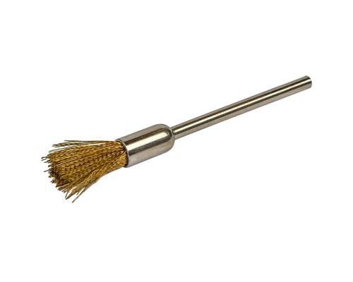 Щётка латунная, торцевая Kaisi Wire Brush (длина щетины 1.2 см, диаметр 0.5 см)