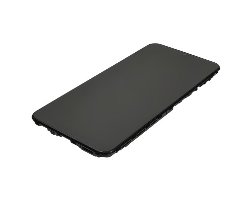Дисплей для Samsung A135F Galaxy A13 (4G) с чёрным тачскрином и корпусной рамкой