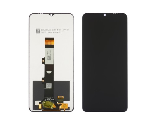 Дисплей для Motorola E22 с чёрным тачскрином