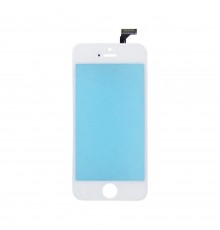 Тачскрин для Apple iPhone 5 белый с дисплейной рамкой