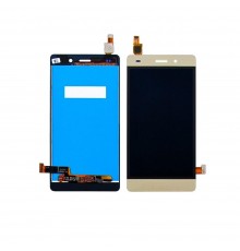 Дисплей для Huawei P8 Lite (2015) ( ALE L21) с золотистым тачскрином