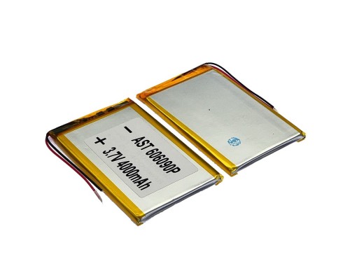 Аккумулятор 606090P универсальный с контроллером, 5,7 х 60 х 92 мм (4000 mAh)/ для планшета