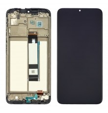 Дисплей для Xiaomi Redmi 9T/ Poco M3 с чёрным тачскрином и корпусной рамкой